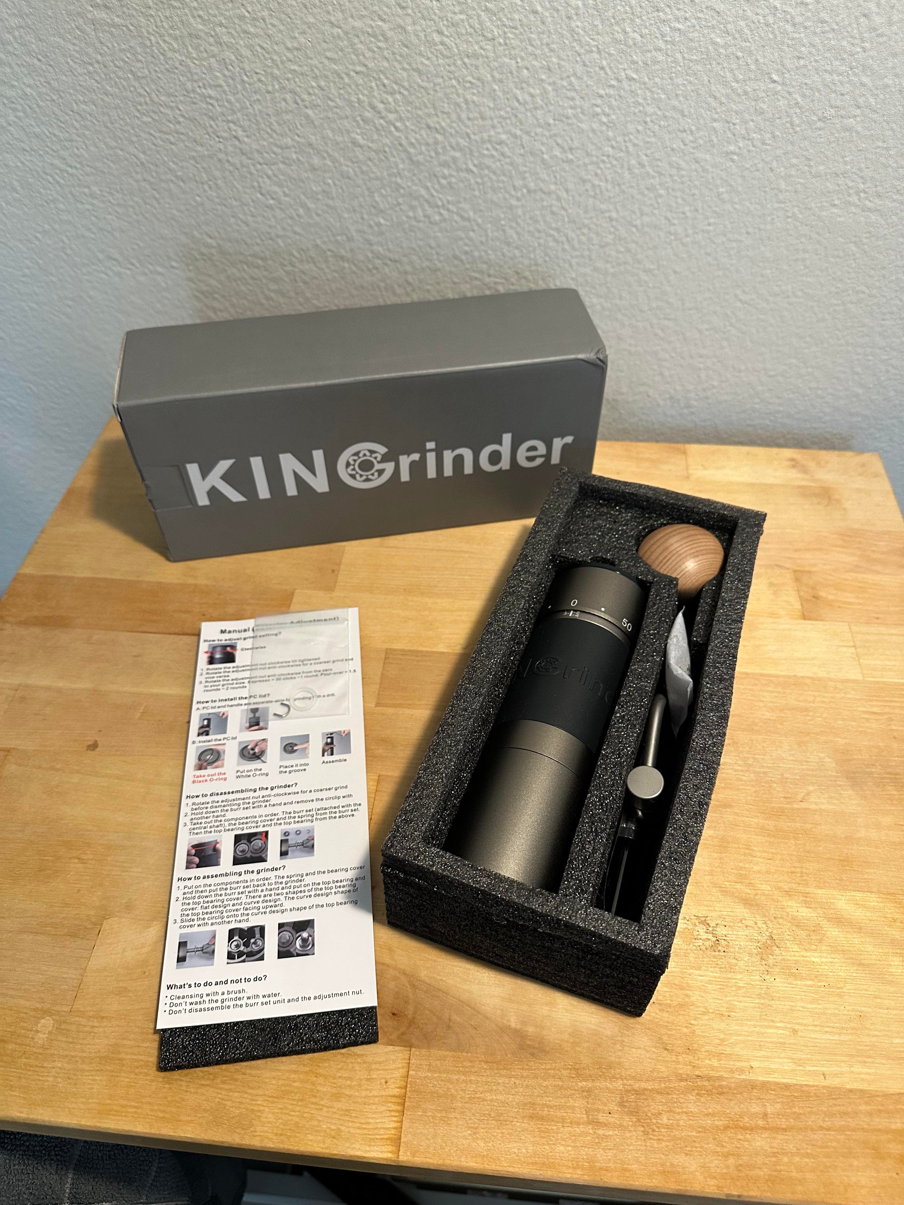 USED - Kingrinder Coffee grinder