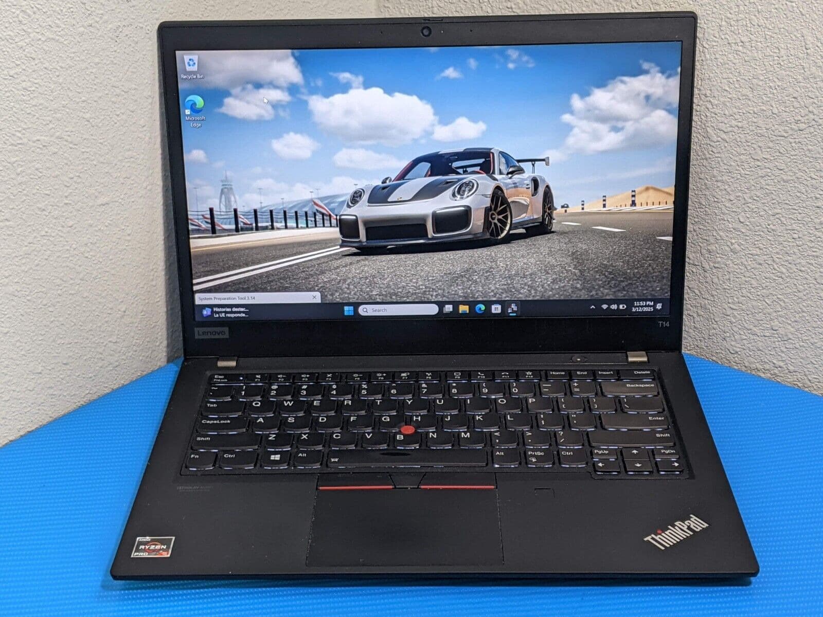 USED - Lenovo ThinkPad T14 Gen 1 14" FHD TOUCH AMD Ryzen 5 Pro 2.1GHz 16GB 256GB SSD
