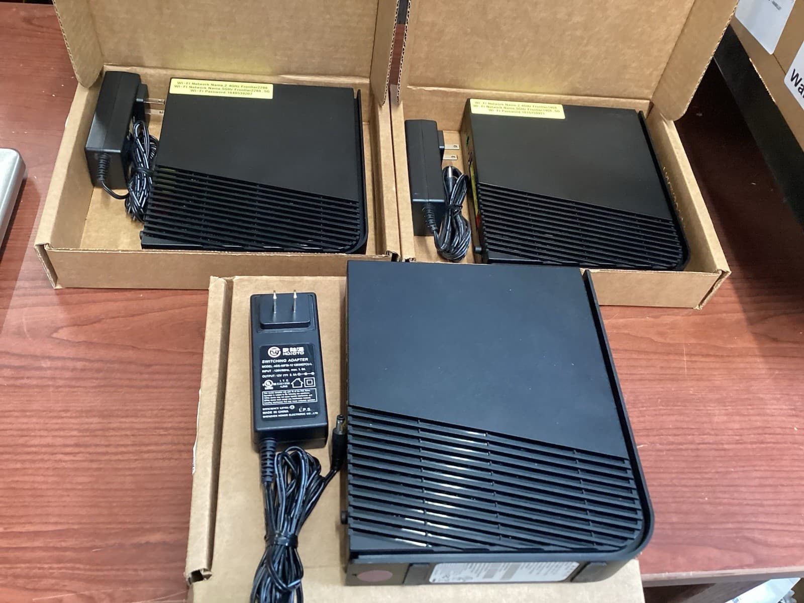 USED - 3-Pack Arris NVG443B High Speed Wi-Fi DSL Modem Router Dual Band B200