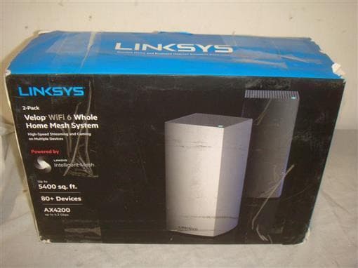 USED - Linksys AX4200 Velop Mesh Wi-Fi 6 System thumbnail 2